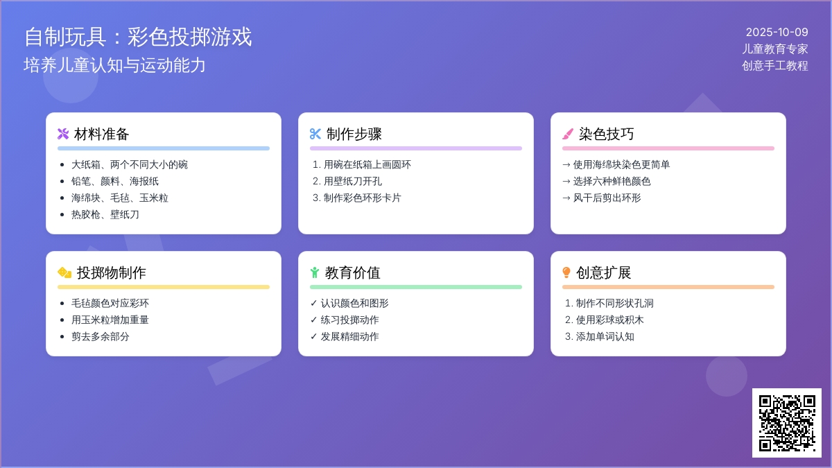 活动区玩教具：抛投彩球箱（国外）