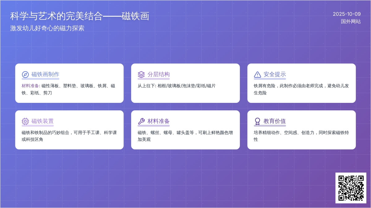 【磁力】磁铁吸铁小游戏，就是这么有磁性~