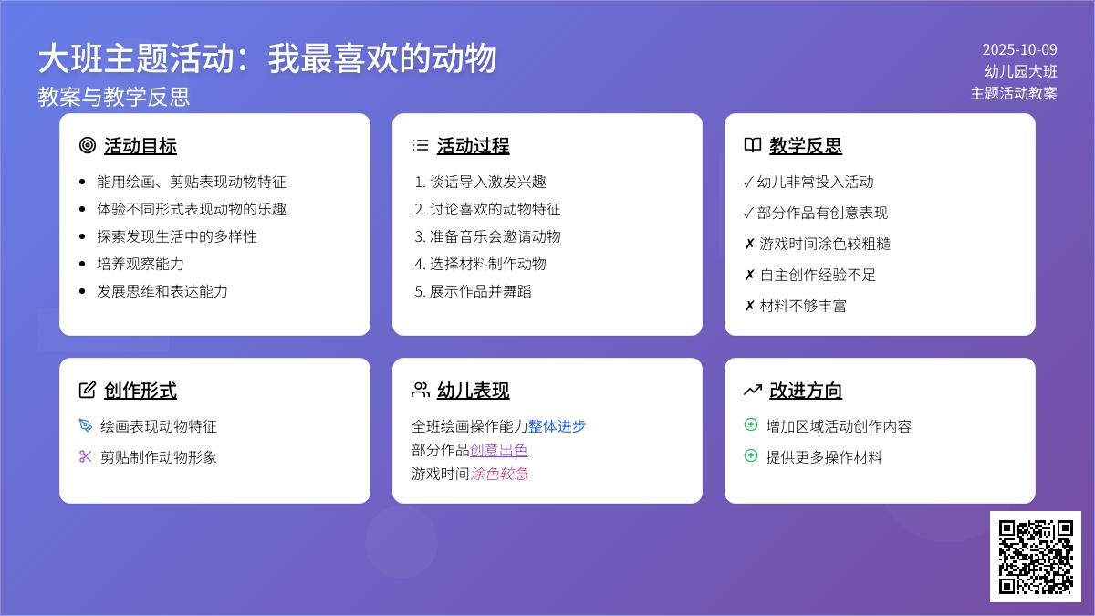 大班主题活动教案：我最喜欢的动物教案(附教学反思)