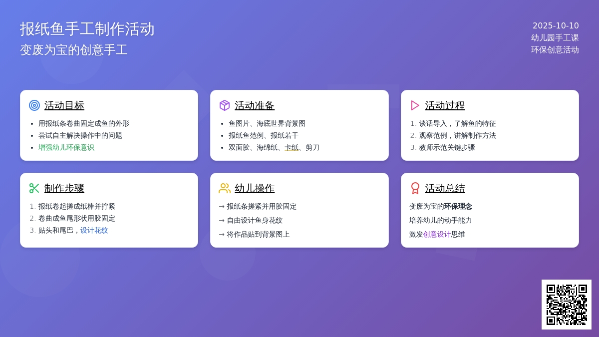 大班家长开放日活动教案――报纸鱼
