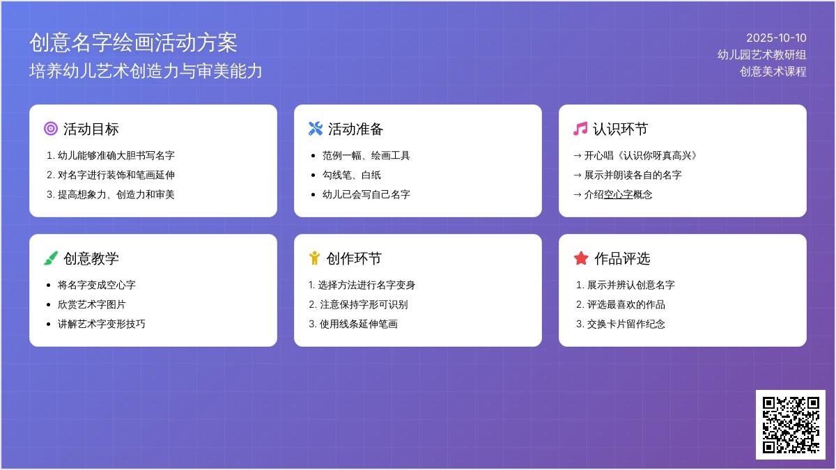 幼儿园大班美术活动教案:名字创意画 幼儿园大班美术活动教案:名字创意画