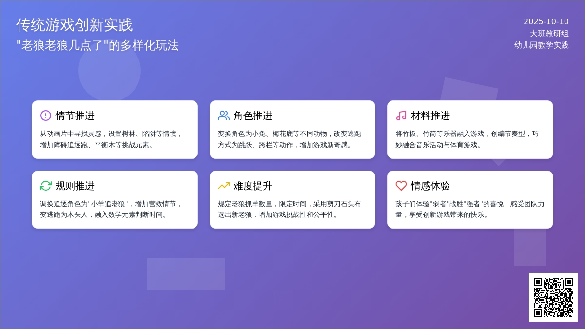 大班游戏“老狼老狼几点钟”教案及反思