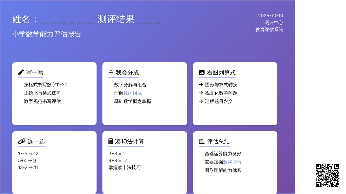 大一班期中计算综合测评