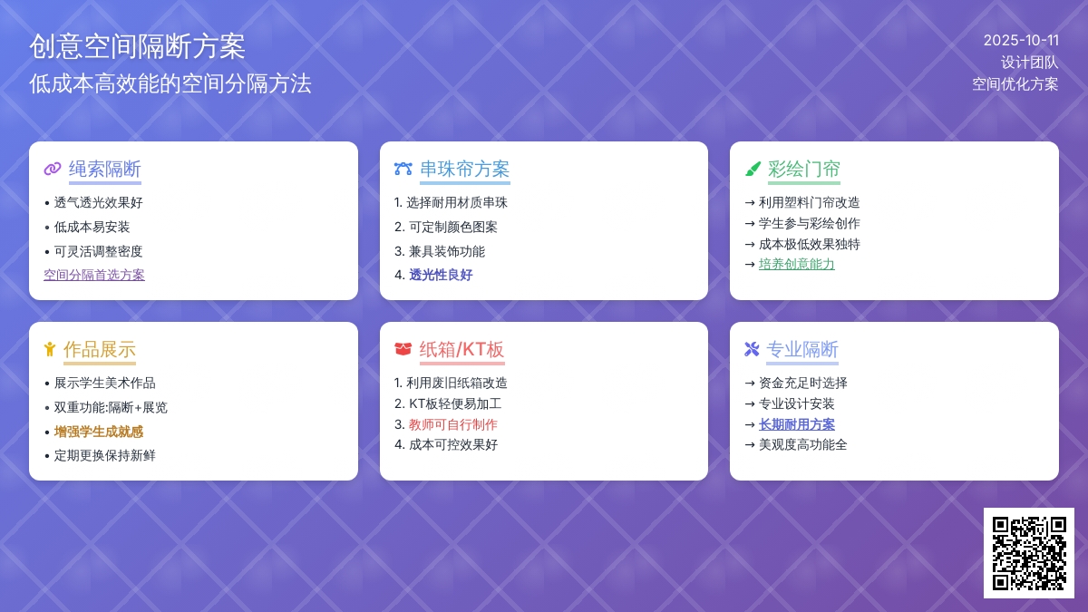 大型活动室隔断设计