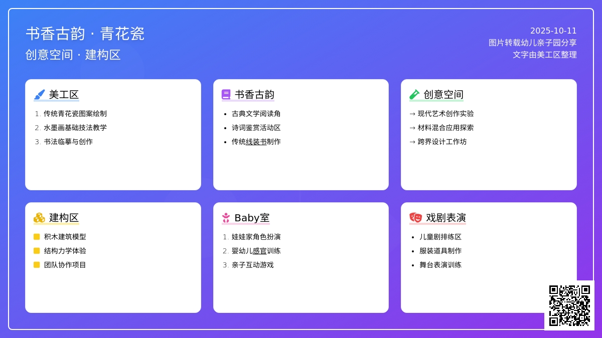 经典国学馆环境创设——活动区篇