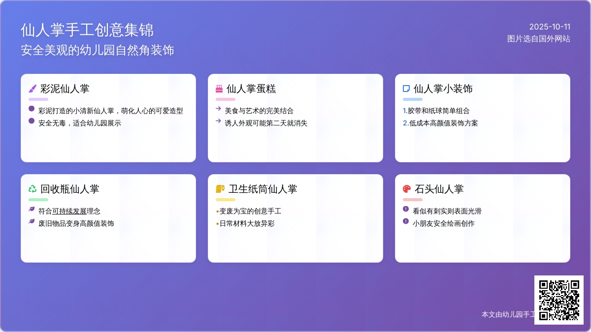 自然角超高颜值仙人掌八种，不怕不怕扎