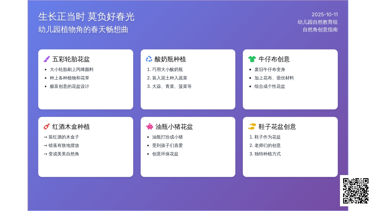 自然角 | 春暖花开，你的自然角布置好了吗？
