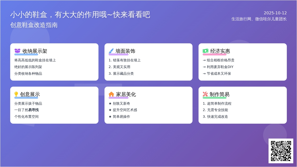 好玩的鞋盒墙饰