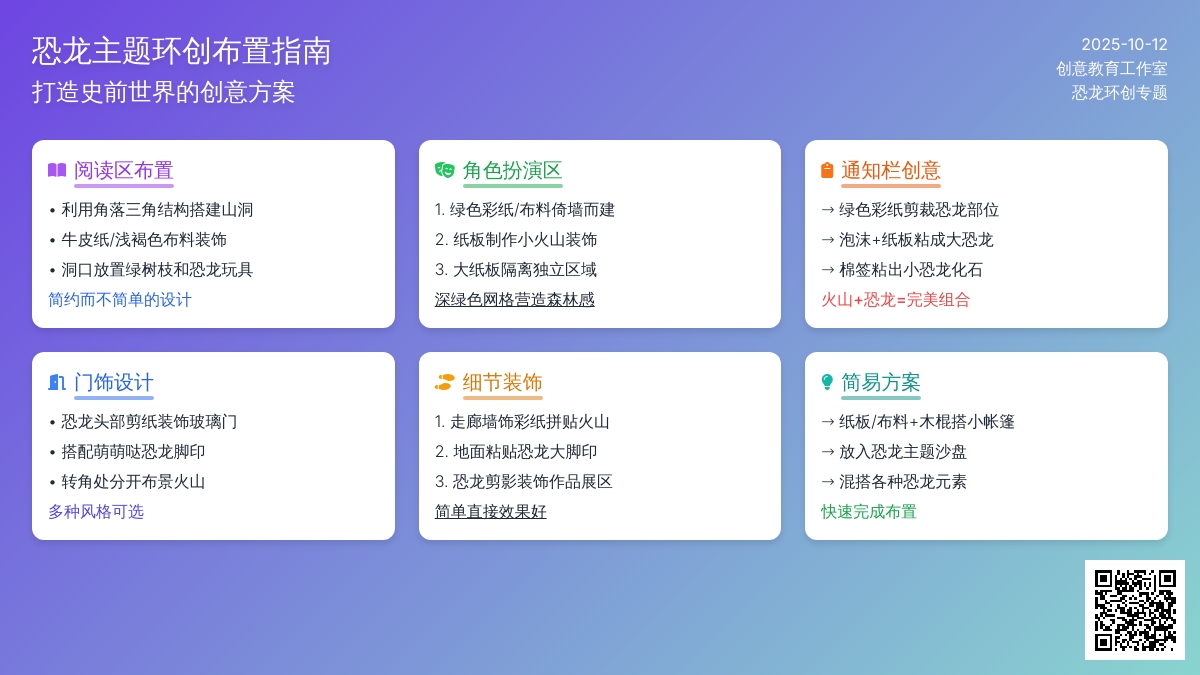 恐龙主题环创｜带你体验恐龙时代
