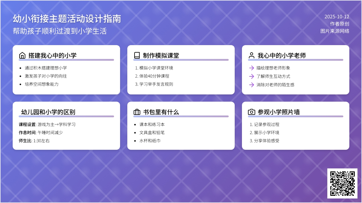 幼小衔接进行时 | 你好，小学（环创篇）
