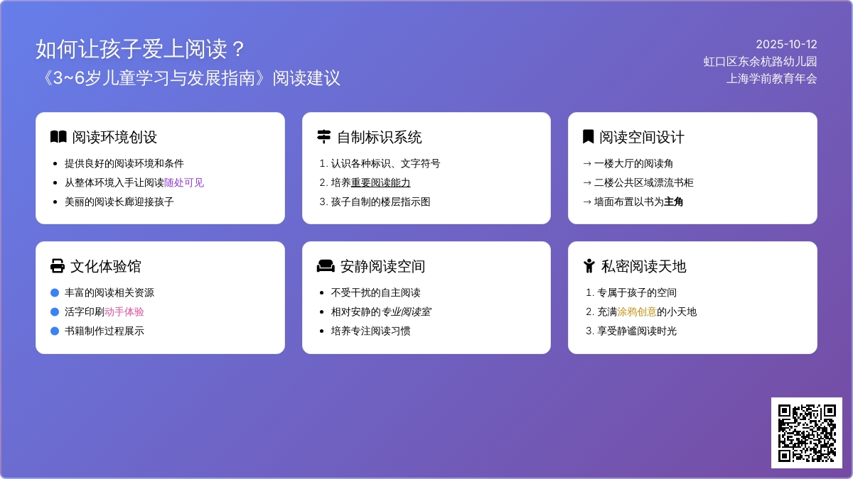 环创 | 让孩子爱上阅读，从环境创设开始