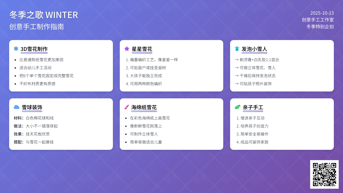 冬季吊饰 | 不一样的雪花，还有雪球雪人吊饰，赶快挂起来~