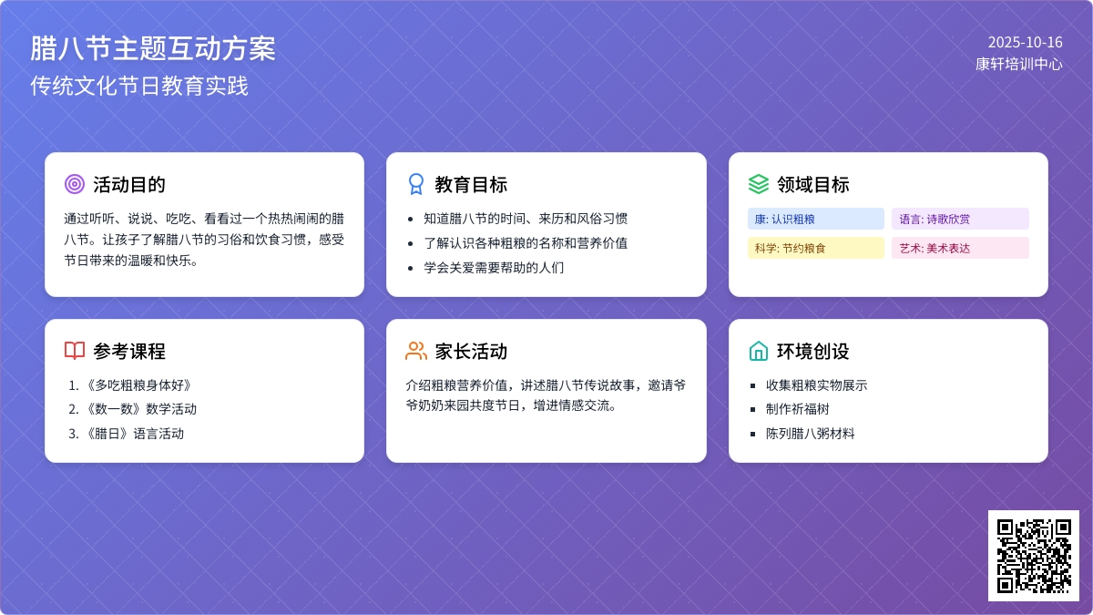 腊八节 | 习俗+方案,让孩子过一个甜甜的腊八~ 腊八节 | 习俗+方案,让孩子过一个甜甜的腊八~