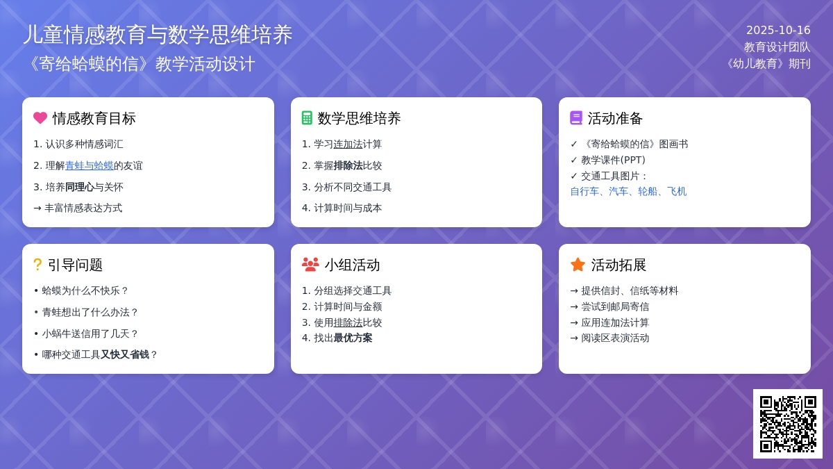 大班绘本阅读：《寄给蛤蟆的信》（二）
