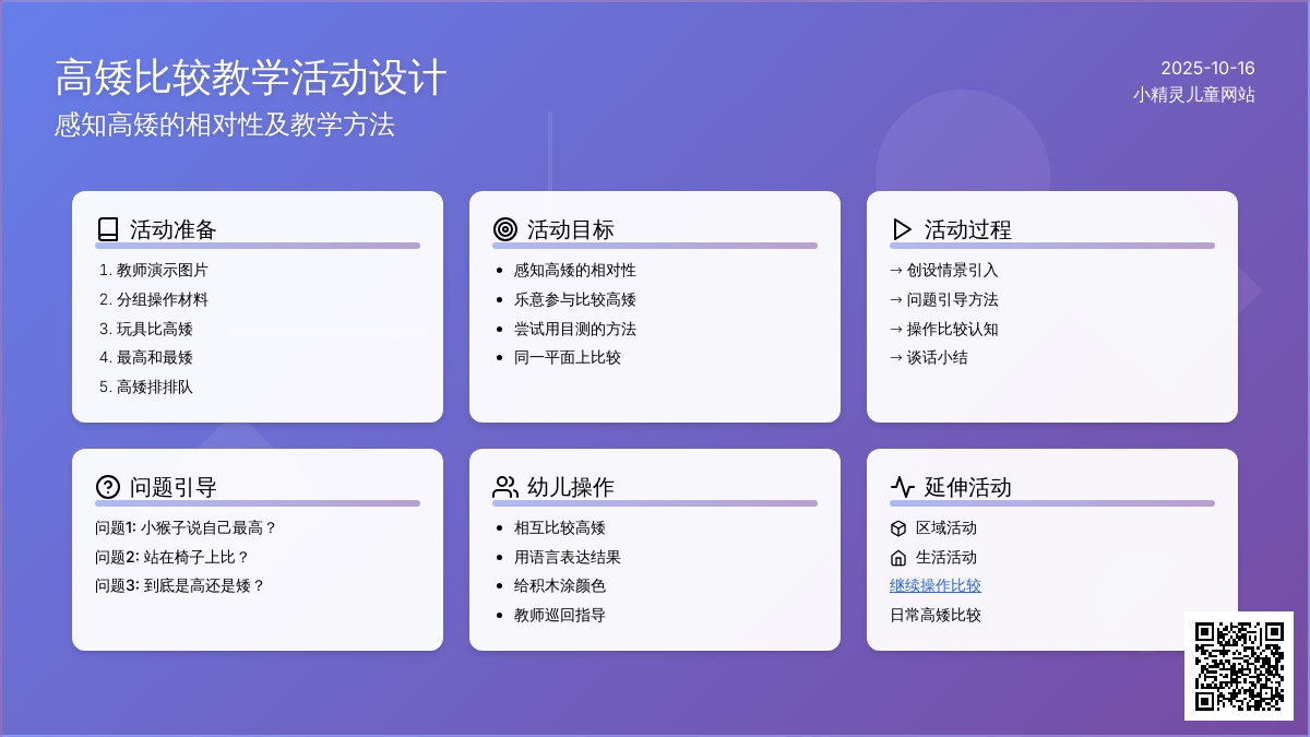 中班科学教案 比一比高矮 中班科学教案 比一比高矮