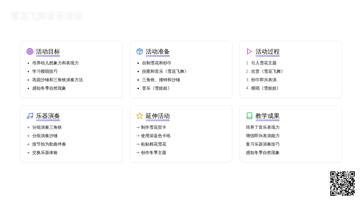 小班音乐活动:飞舞的雪娃娃 小班音乐活动:飞舞的雪娃娃