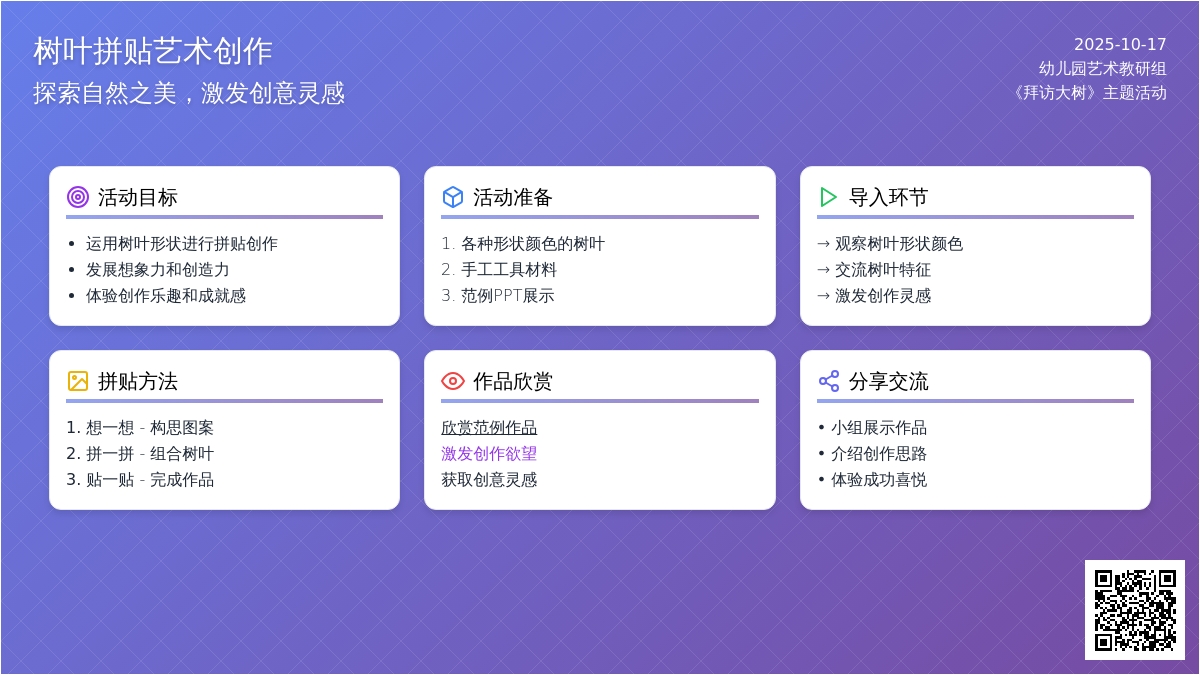 大班手工:树叶拼贴 大班手工:树叶拼贴