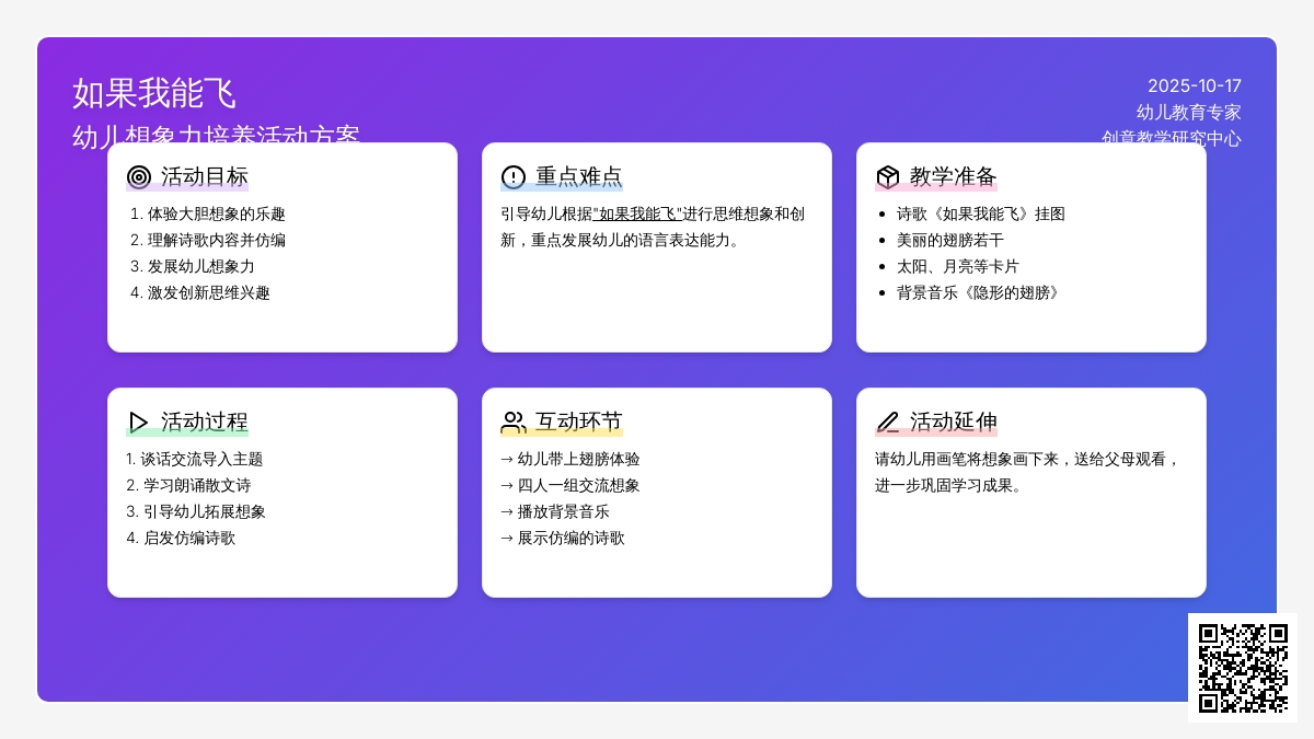 大班语言教案:《如果我能飞》 大班语言教案:《如果我能飞》