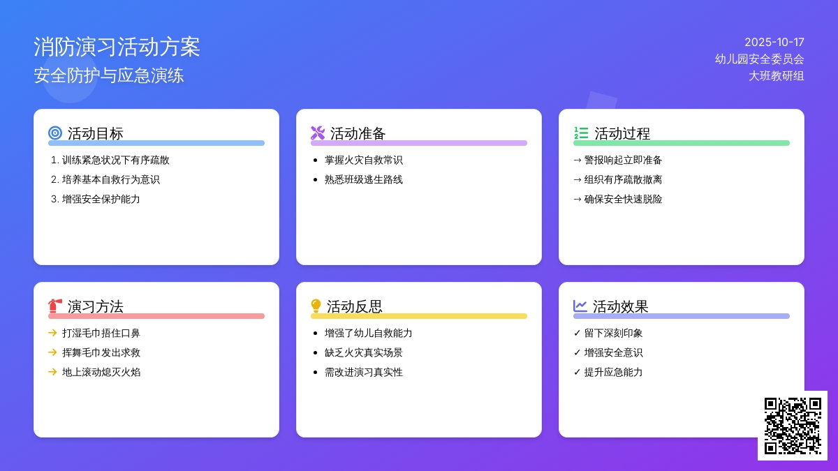 安全教育活动—消防演习 安全教育活动—消防演习
