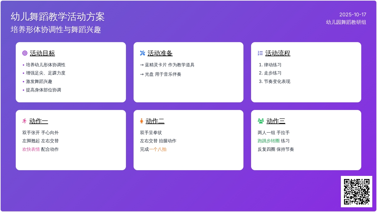 中班舞蹈教案: 蓝精灵