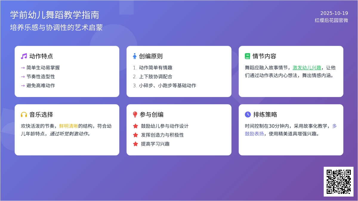 给孩子们排练舞蹈时可以使用的小技巧