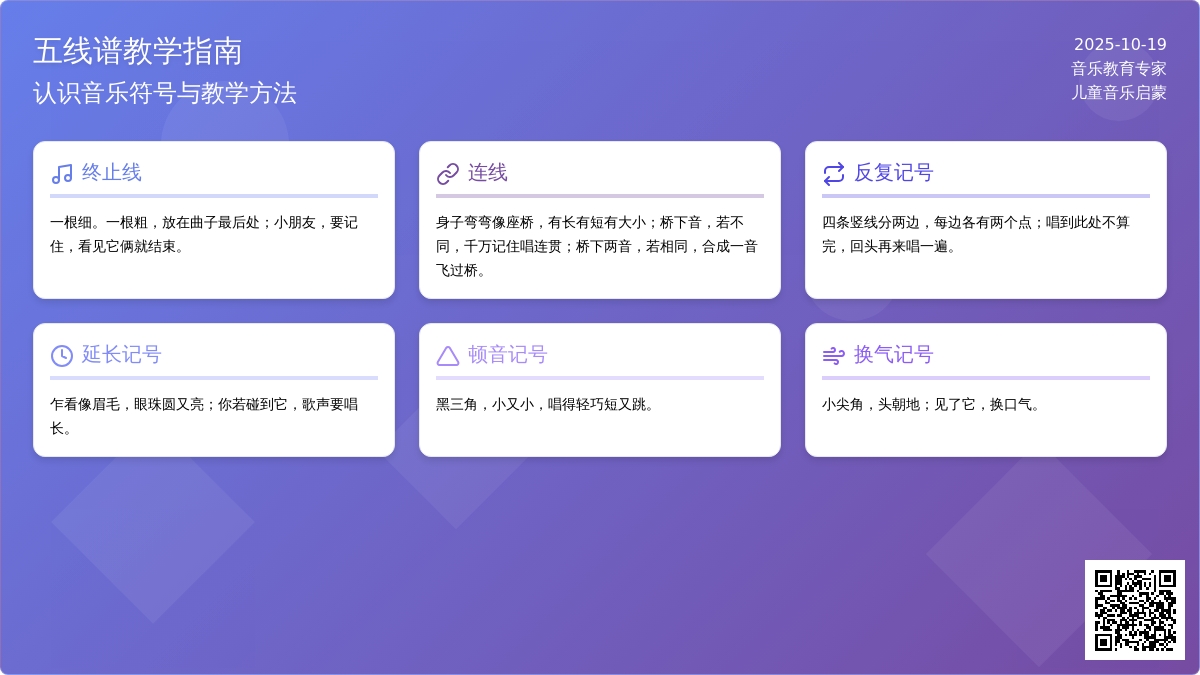音乐符号顺口溜