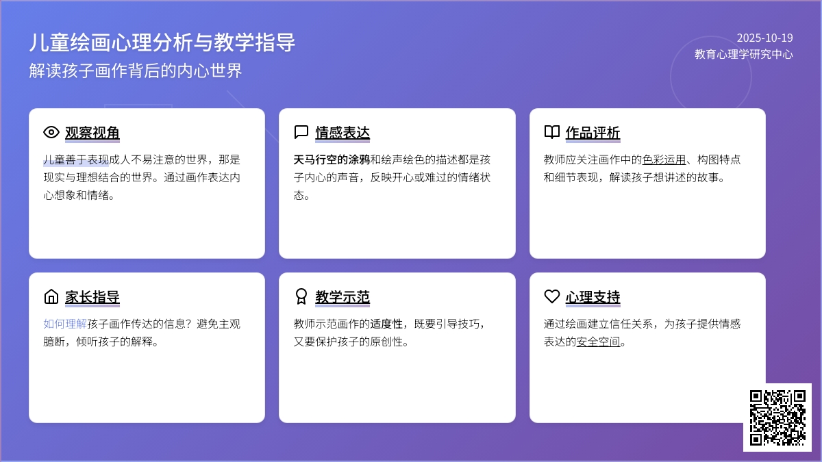 我拿画笔画一画——儿童画知多少