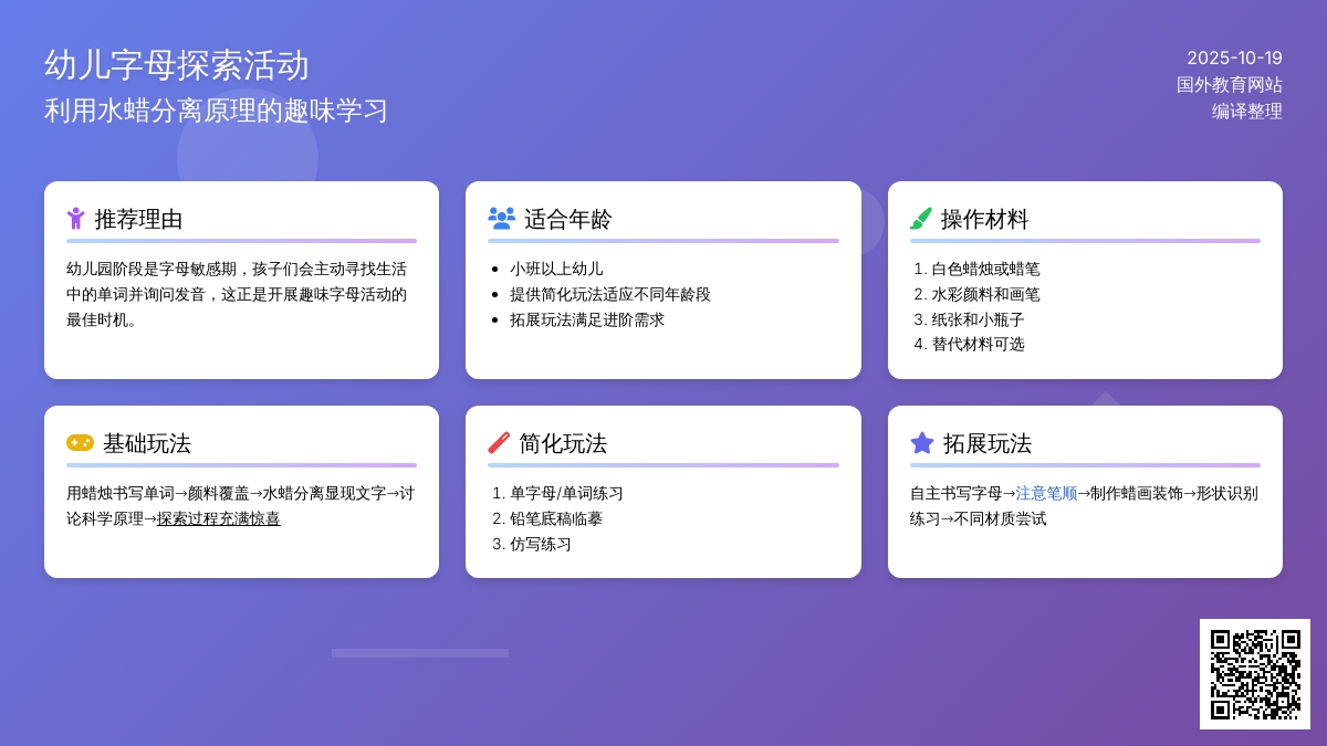 神秘又好玩的水油分离，帮助孩子识别单词和数字