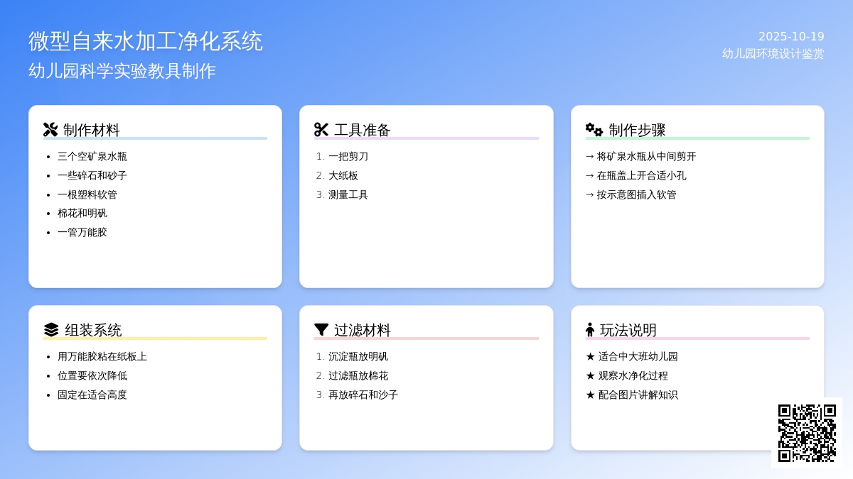 自制科学玩具－自来水厂