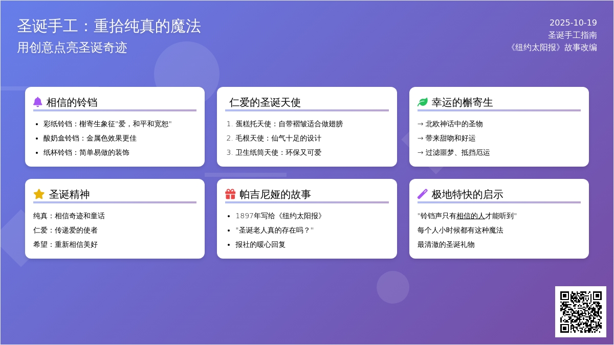 这几种圣诞节手工，让我们相信美好