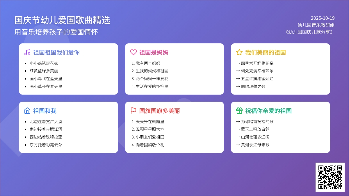 国庆节儿歌 | 盘点九大适合国庆节的歌曲(附歌词、视频) 国庆节儿歌 | 盘点九大适合国庆节的歌曲(附歌词、视频)