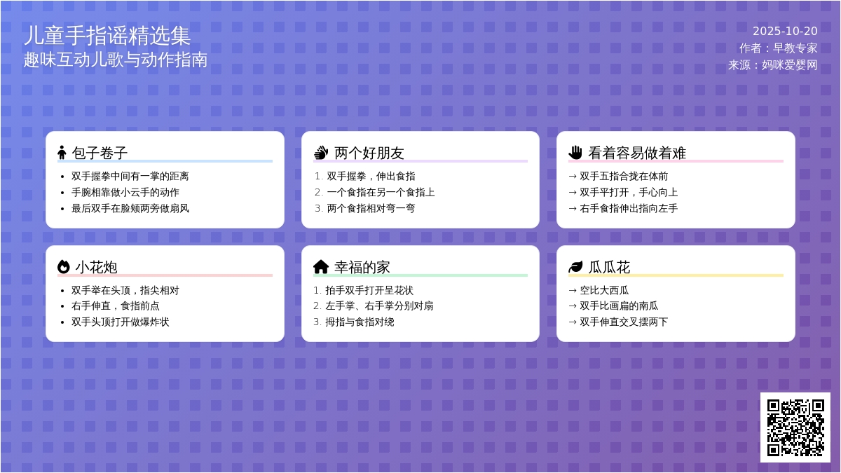 手指游戏 | 新学期哪能没有这些？实用又好玩的手指操