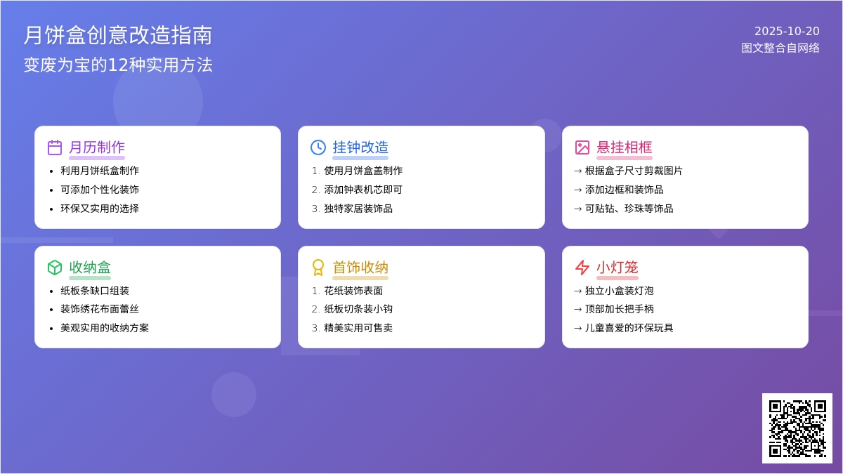 废旧利用 | 吃完的月饼盒别扔了，这些大用处你必须要知道！