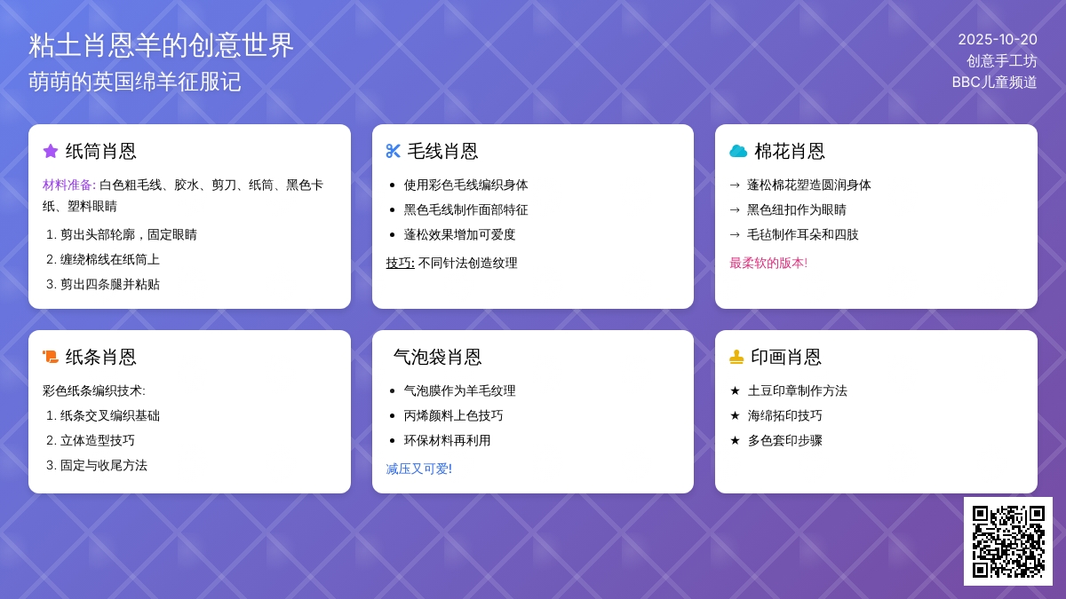 小羊肖恩手工 | 世界上最著名的黑脸小羊
