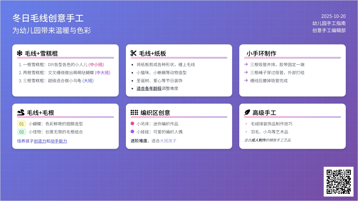 毛线手工 | 丝丝缕缕，让冬天温暖又鲜亮