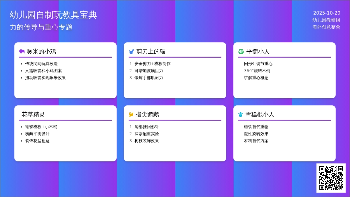 超神玩教具 | 啄米小鸡、剪刀上奔跑的猫和会倒立的小人