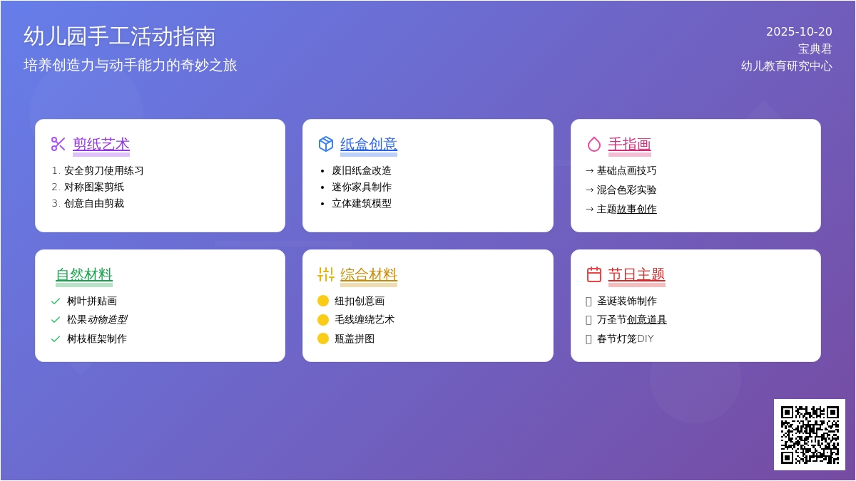 专题 | 幼儿园最in手工