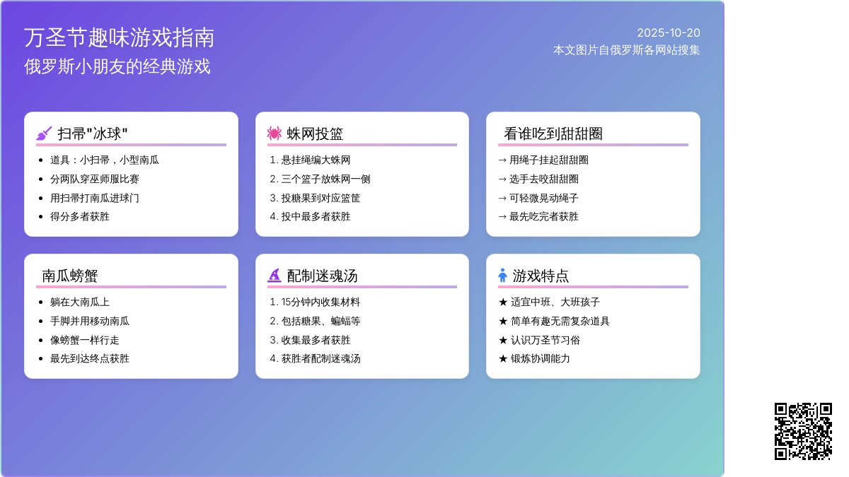 万圣节游戏 | 南瓜螃蟹、迷魂汤…5个超好玩的俄罗斯小游戏 万圣节游戏 | 南瓜螃蟹、迷魂汤…5个超好玩的俄罗斯小游戏