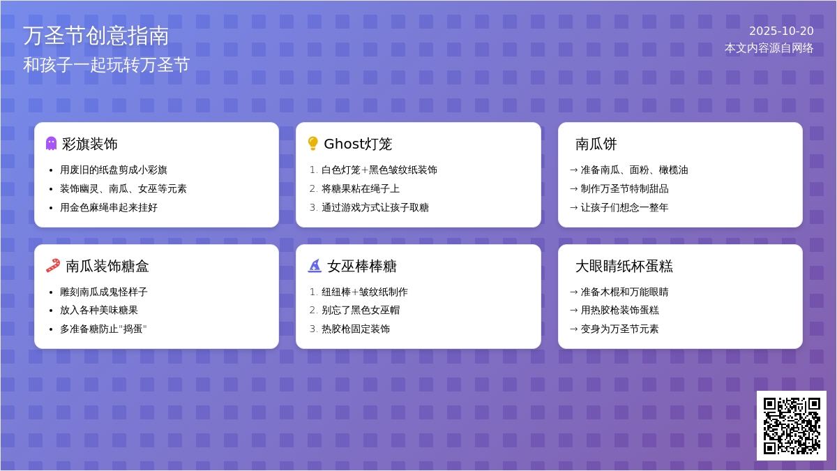 手工 | 万圣节Party 装饰创意,这样做更有趣! 手工 | 万圣节Party 装饰创意,这样做更有趣!