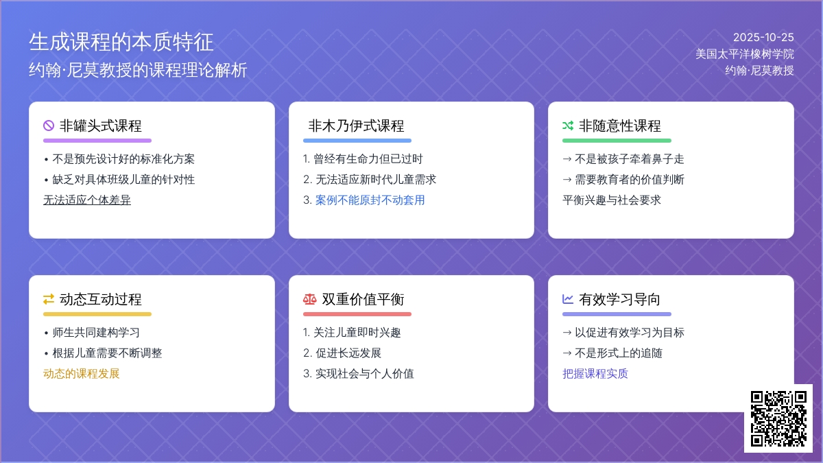 什么是生成课程 