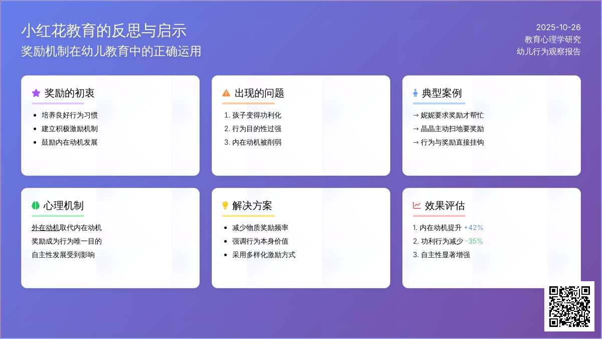 教养笔记:“变味”的小红花 教养笔记:“变味”的小红花