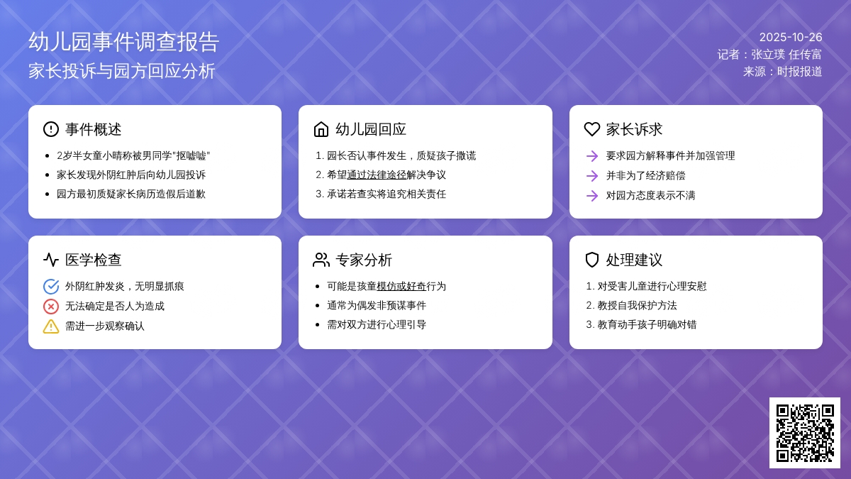 二沙岛幼儿园女童疑被同学仔懵懂性骚扰 二沙岛幼儿园女童疑被同学仔懵懂性骚扰