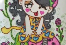 我眼中的自己——儿童画人物篇-幼师课件网