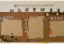 小班主题环创 | 幼儿园里朋友多-幼师课件网