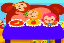 大班音乐活动：三只小猴子-幼师课件网