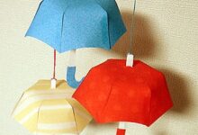 小雨伞帮你赶走雨季烦恼——可做吊饰-幼师课件网