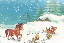 中班语言活动 | 雪地里的小画家-幼师课件网