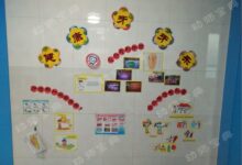 大班爱护牙齿主题墙《健康牙牙乐》-幼师课件网