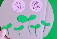 快收藏！幼儿园版24节气手工作品，墙面装饰1年不发愁！-幼师课件网