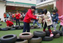 幼儿园新年体育教案：小袋鼠购年货（大班）-幼师课件网